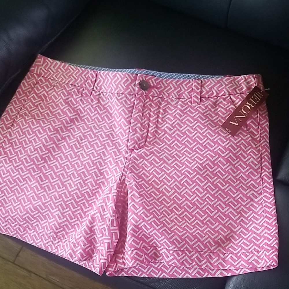 Merona Pink Geometric Print Women’s Shorts